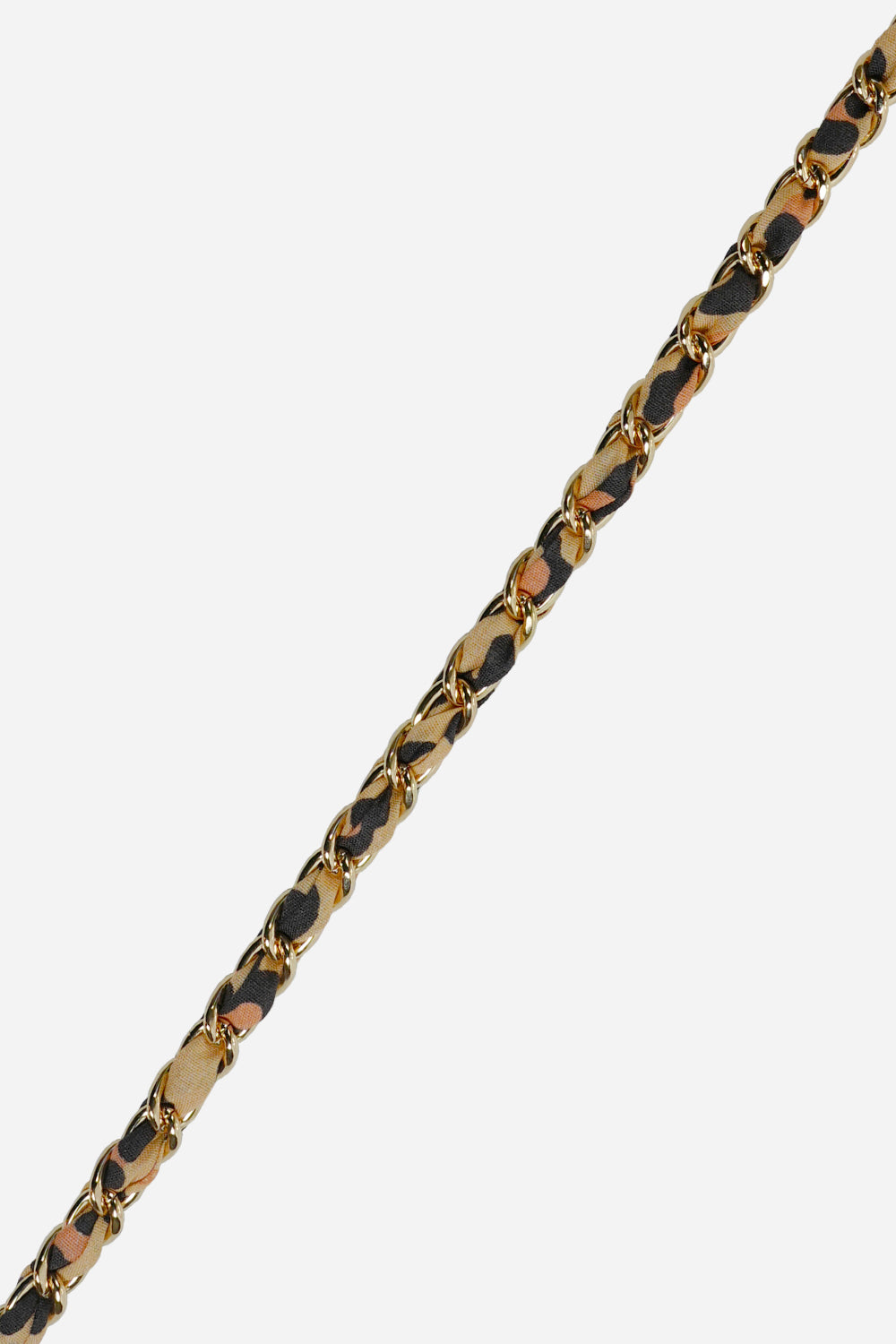 Long Gold Leopard Cali Chain 120 cm