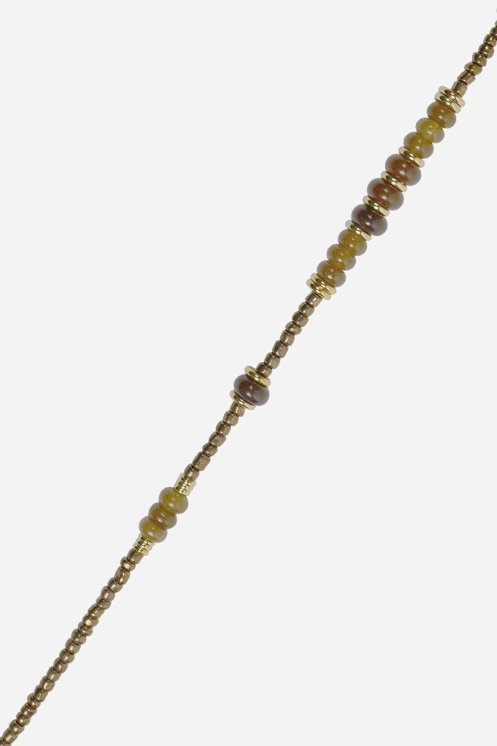 Chaine Longue Anouk Marron 120 cm - 2