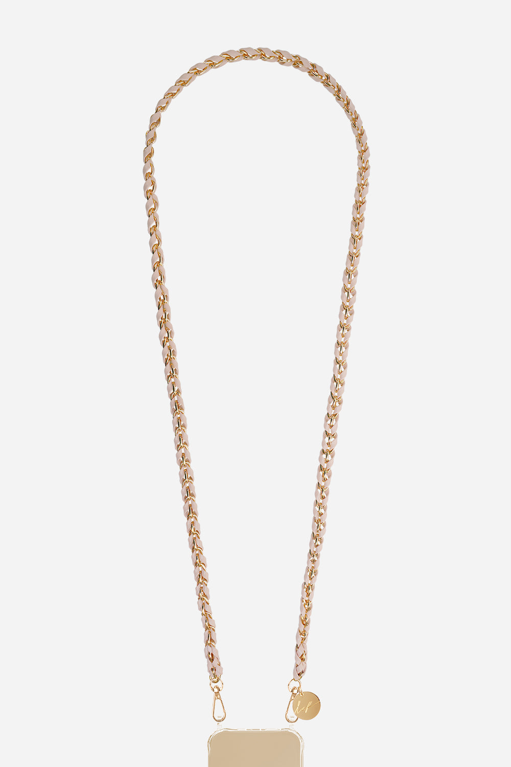 Long Chain Lou Nude 120 cm
