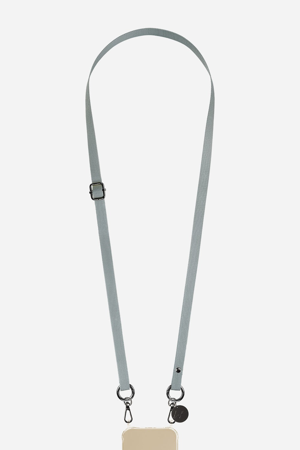 Cameron Grey Solid Cord