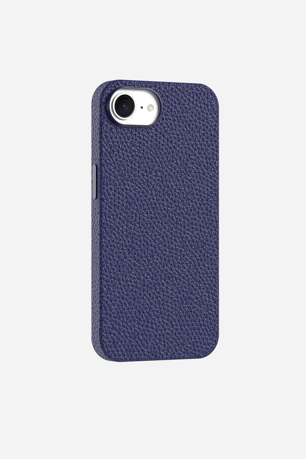 Leather Case + Adapter + Short Navy Blue Bandana Chain