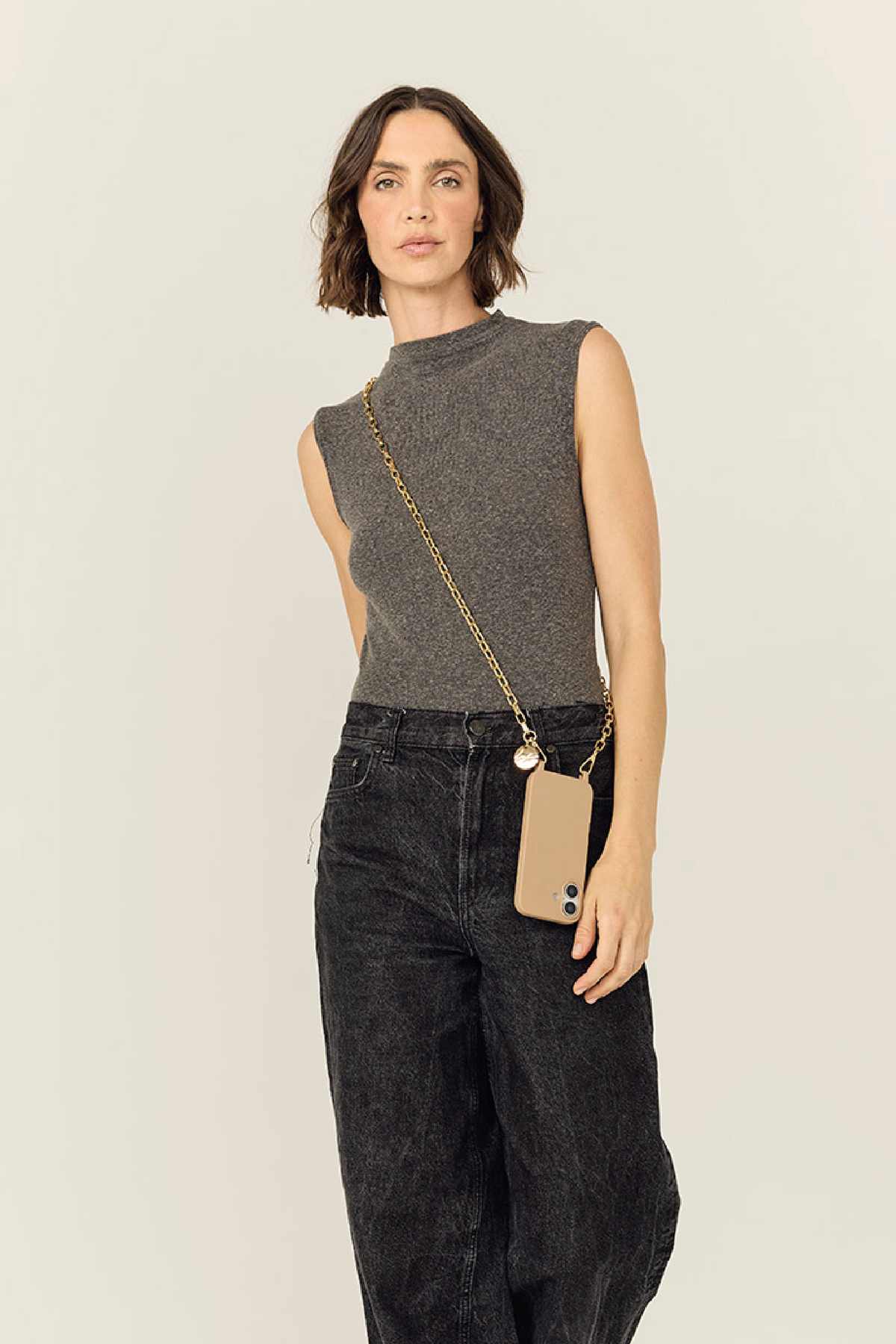 Petra Gold Long Chain 120 cm