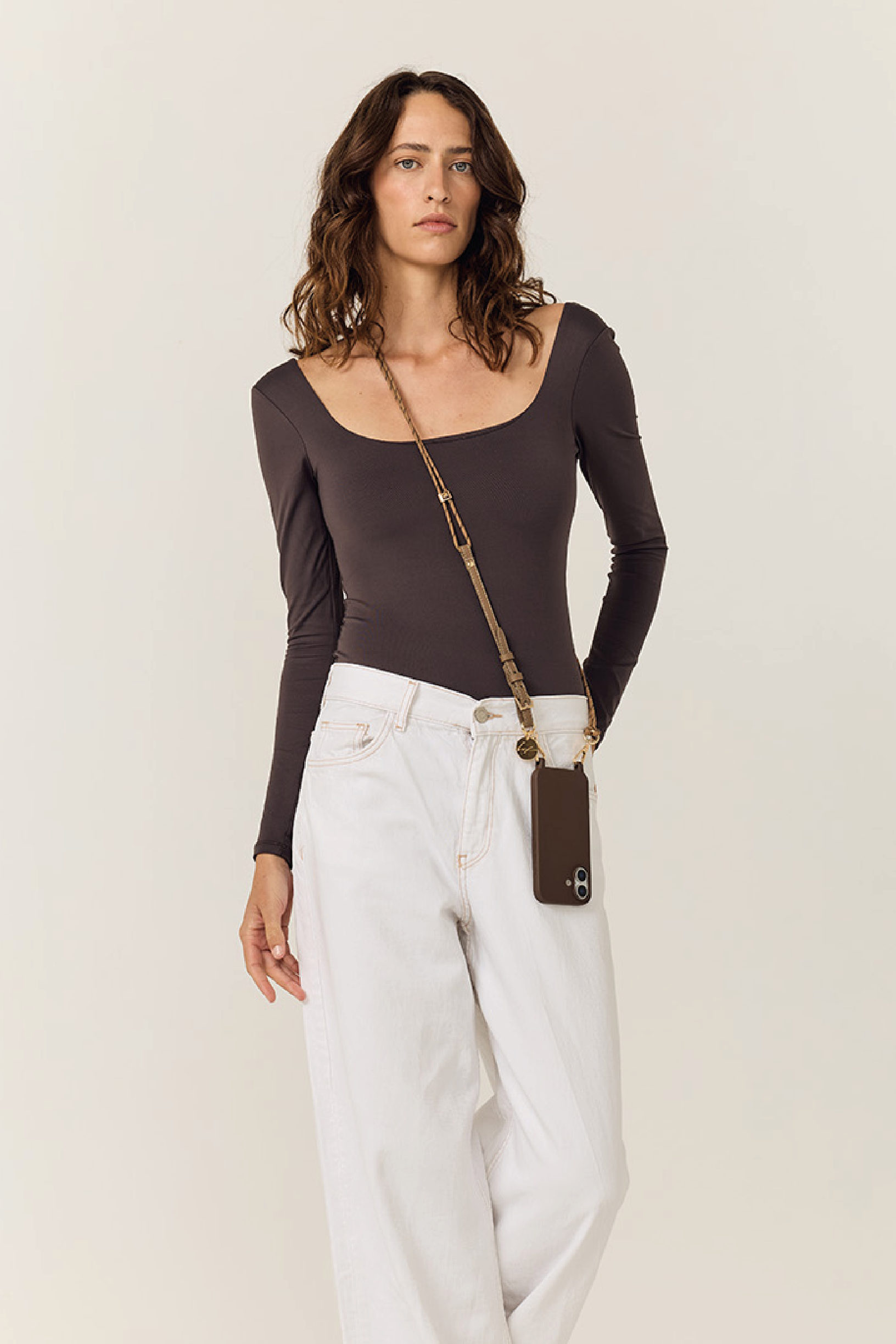 Plain Cordon Colleen Taupe