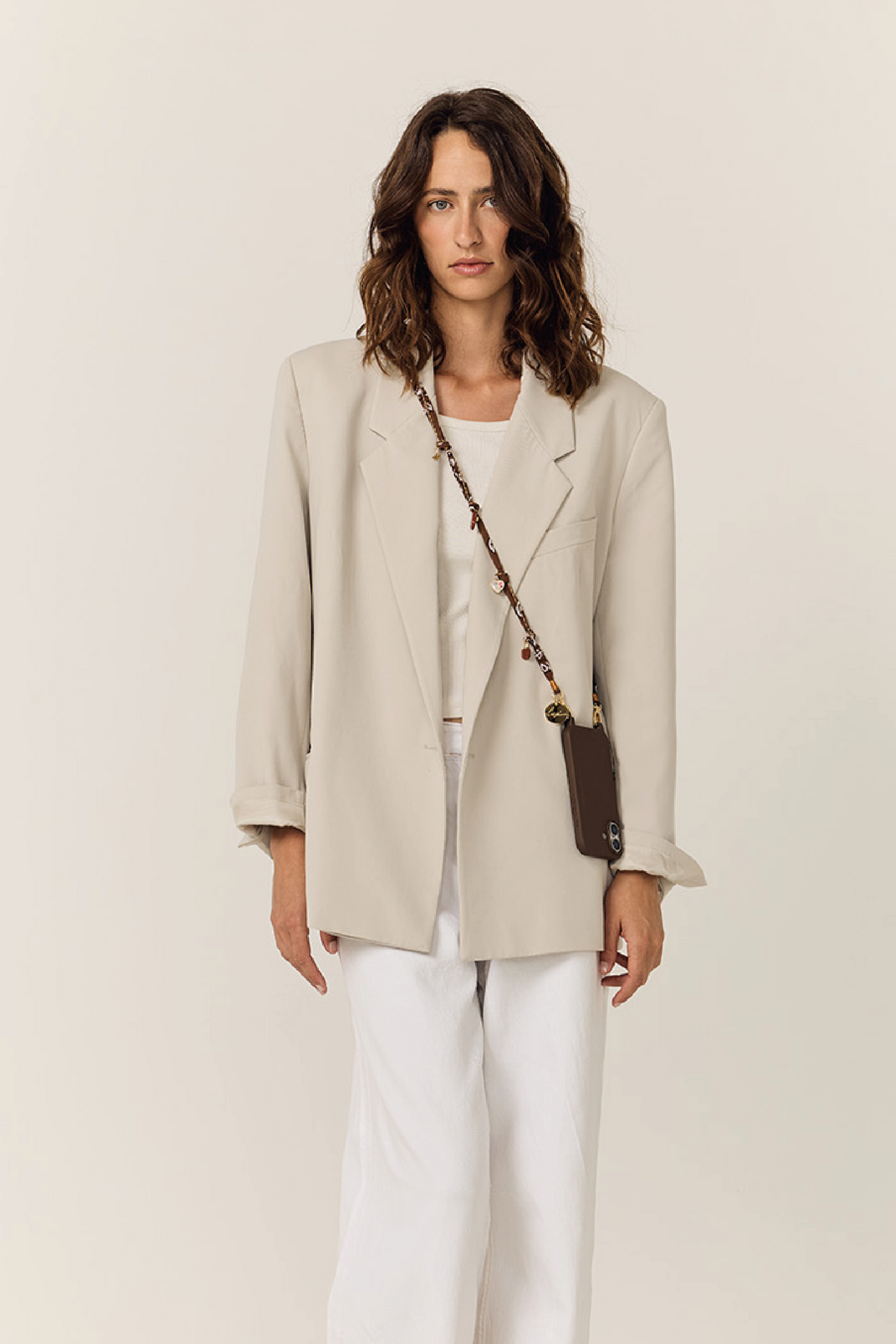 Laia Long Brown Chain 120 cm