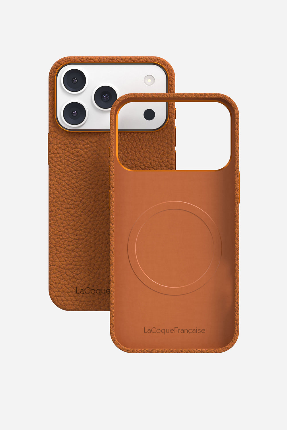 Coque Cuir Camel - 2
