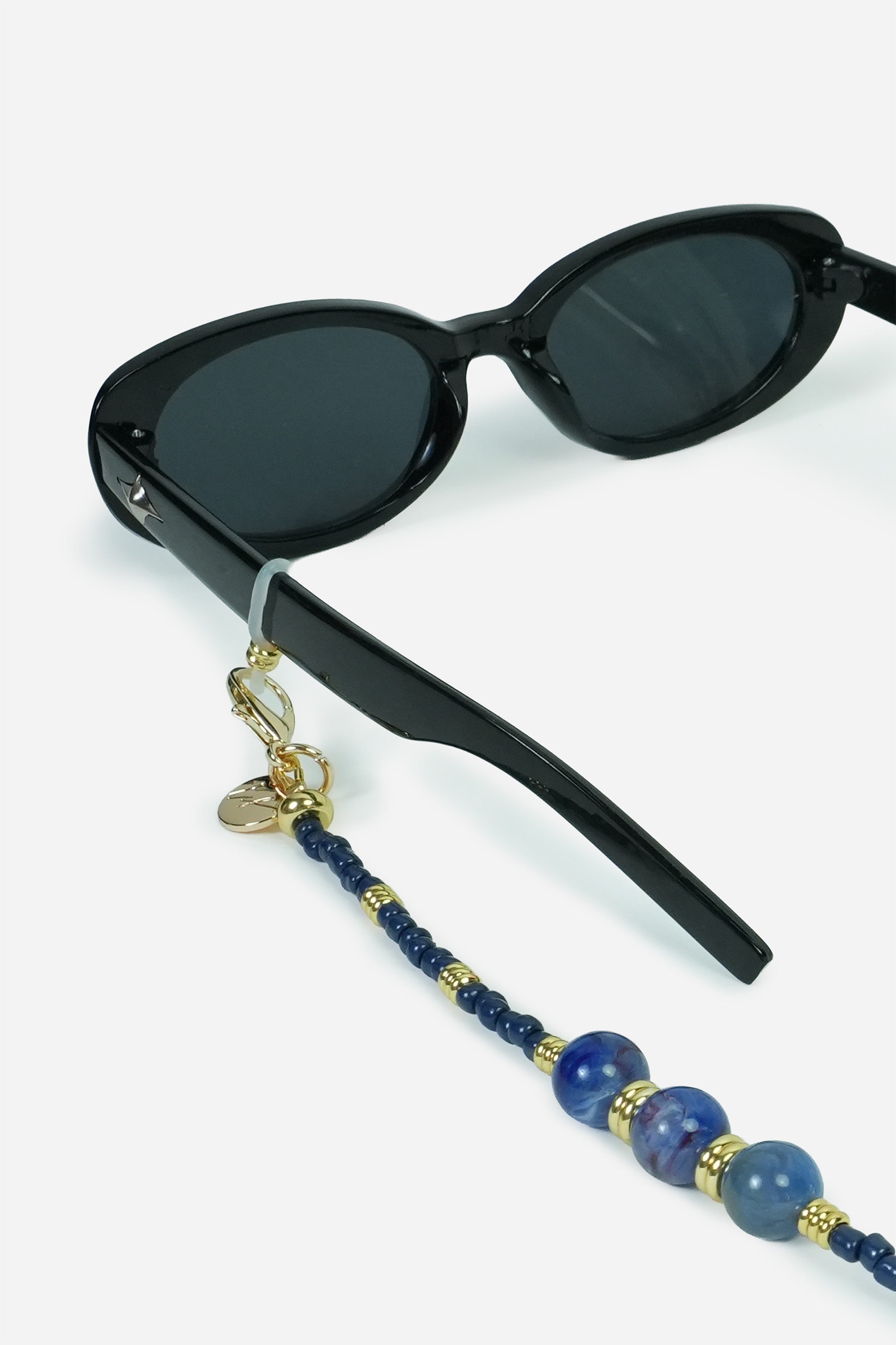 Bijoux Chaine De Lunettes Iris Marine 72 cm - 2