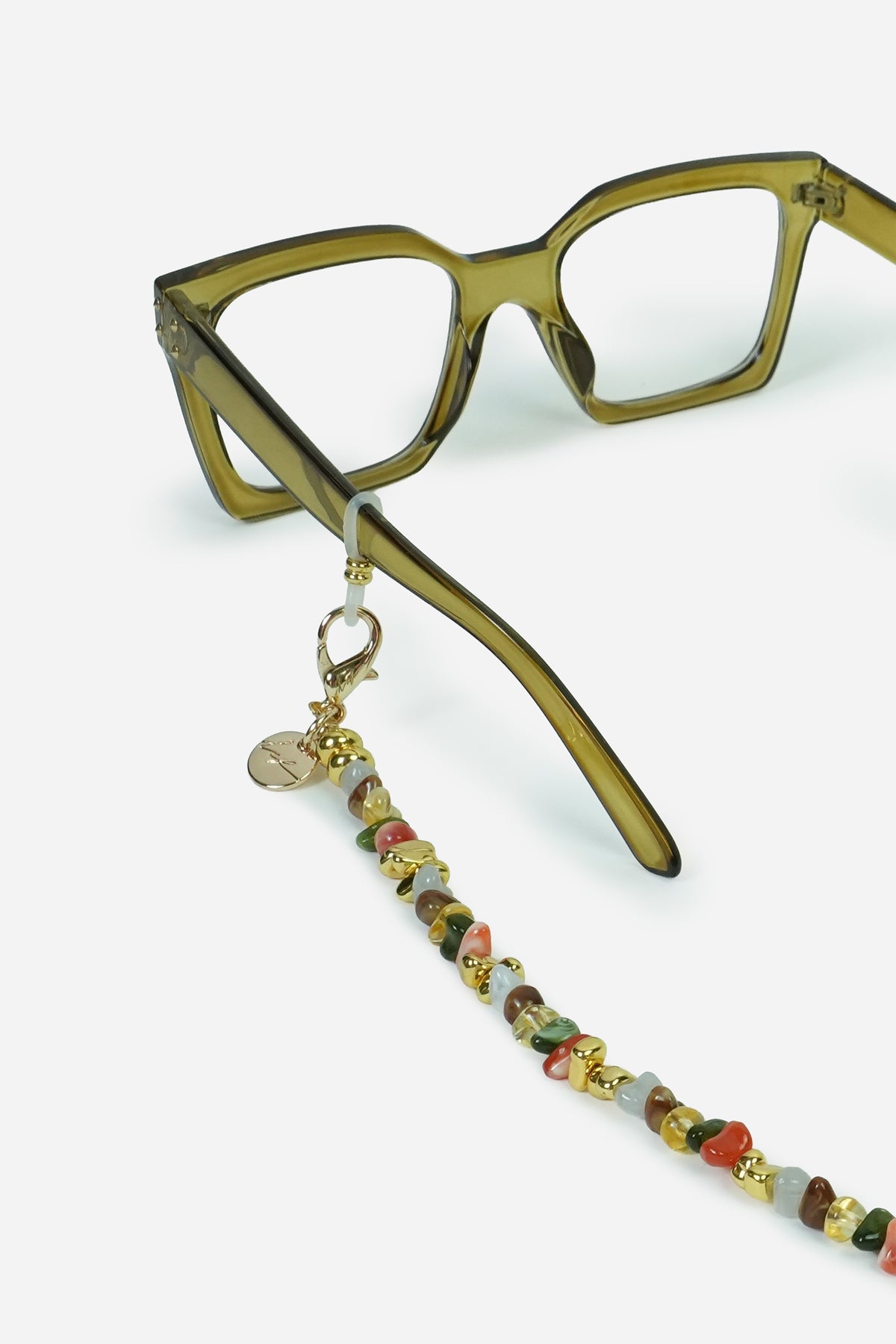 Bijoux Chaine De Lunettes Liviya Multi Kaki 72 cm - 2