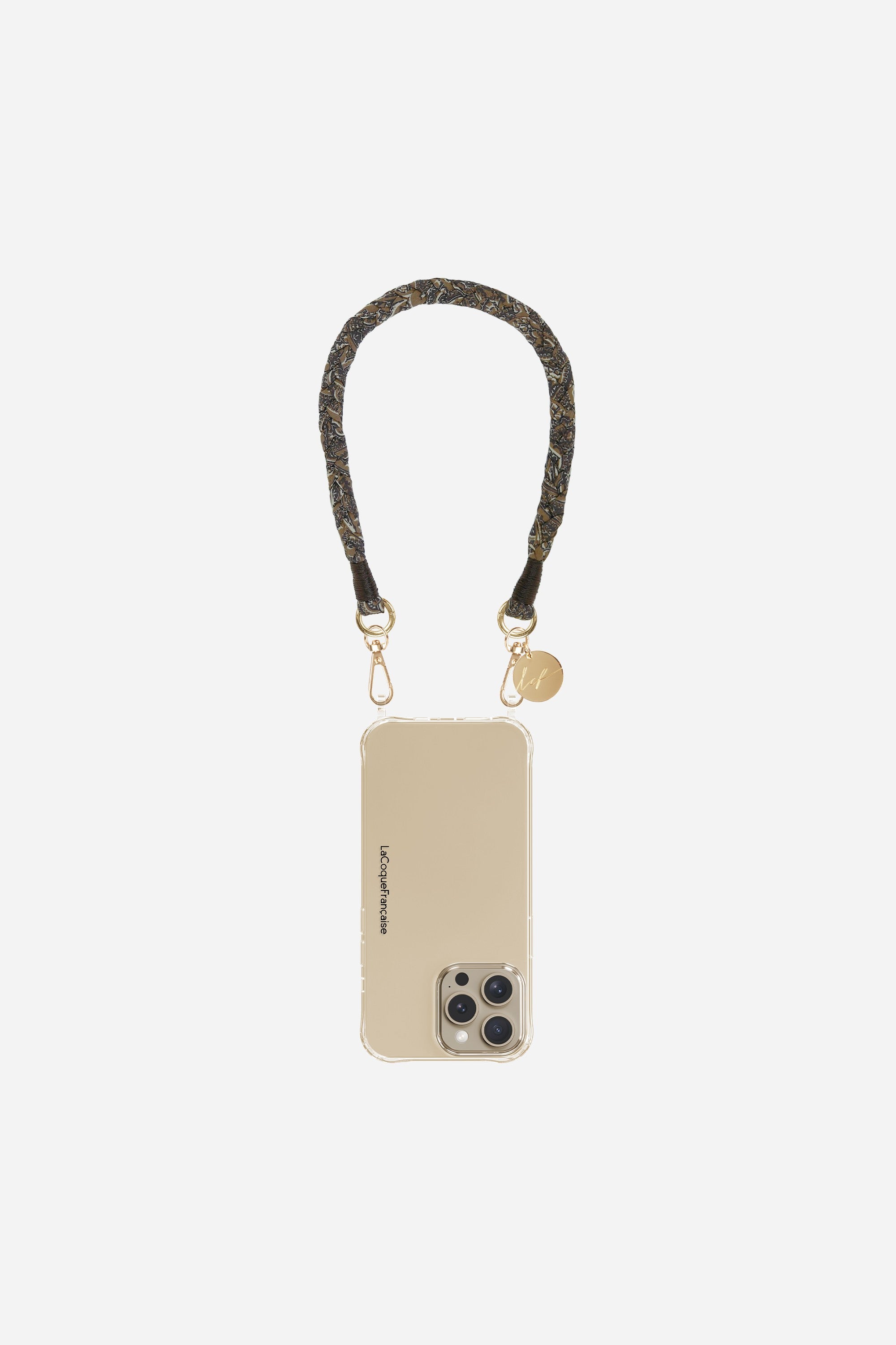Chaine Courte Darla Marron 40 cm