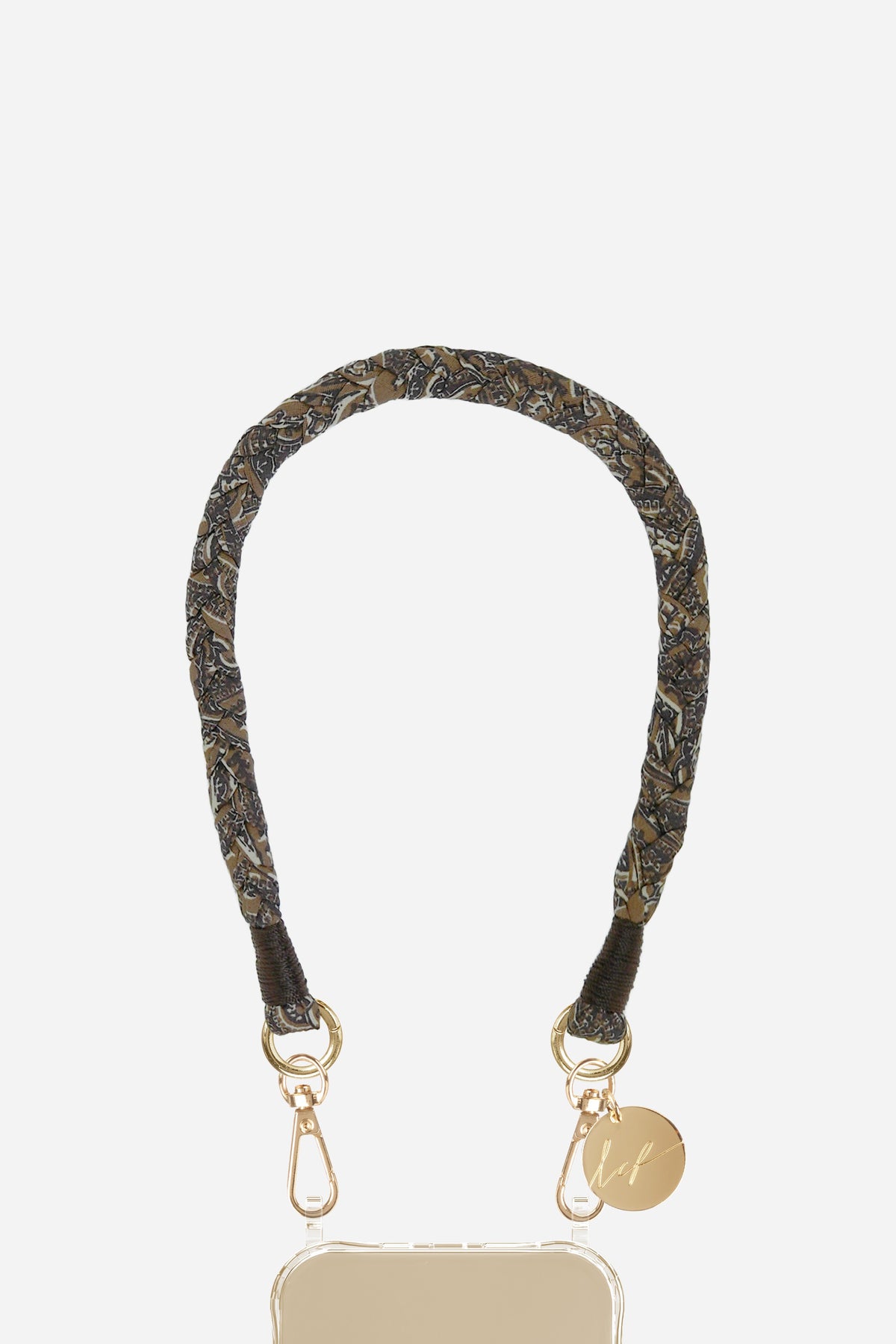 Chaine Courte Darla Marron 40 cm - 2