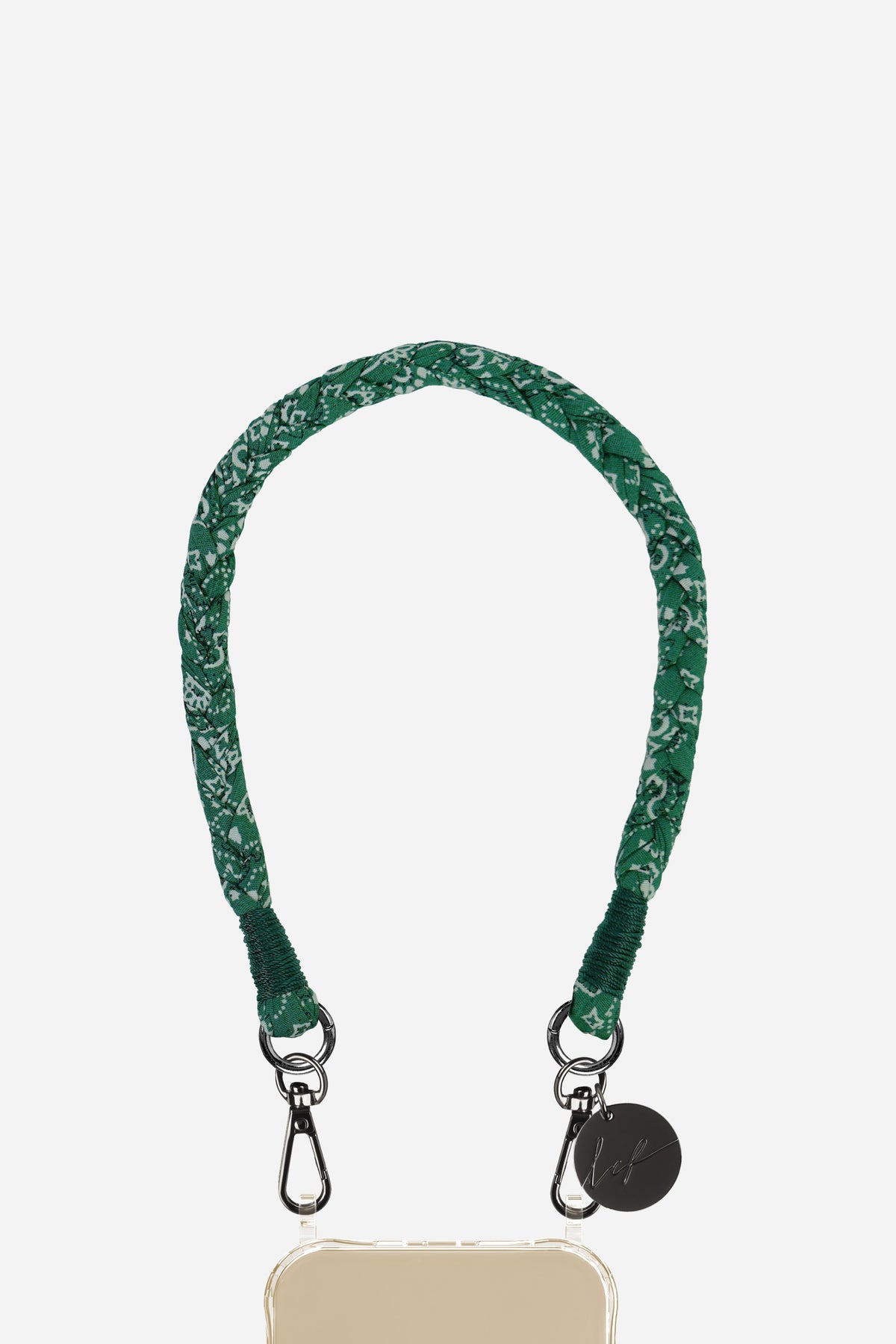 Chaine Courte Della Vert 40 cm - 2