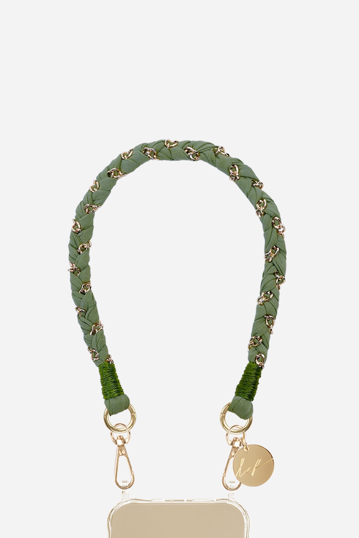 Chaine Courte Doha Kaki 40 cm - 2