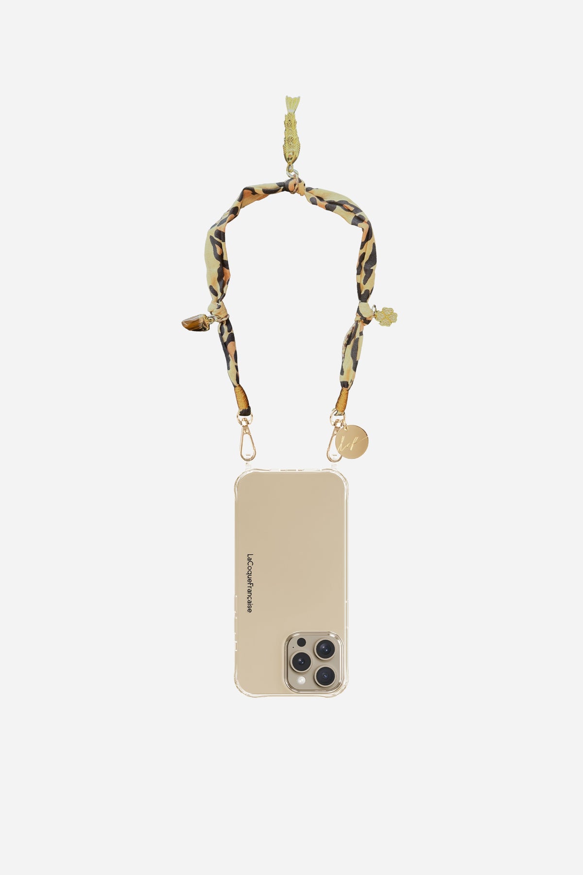 Chaine Courte Laia Leopard 40 cm