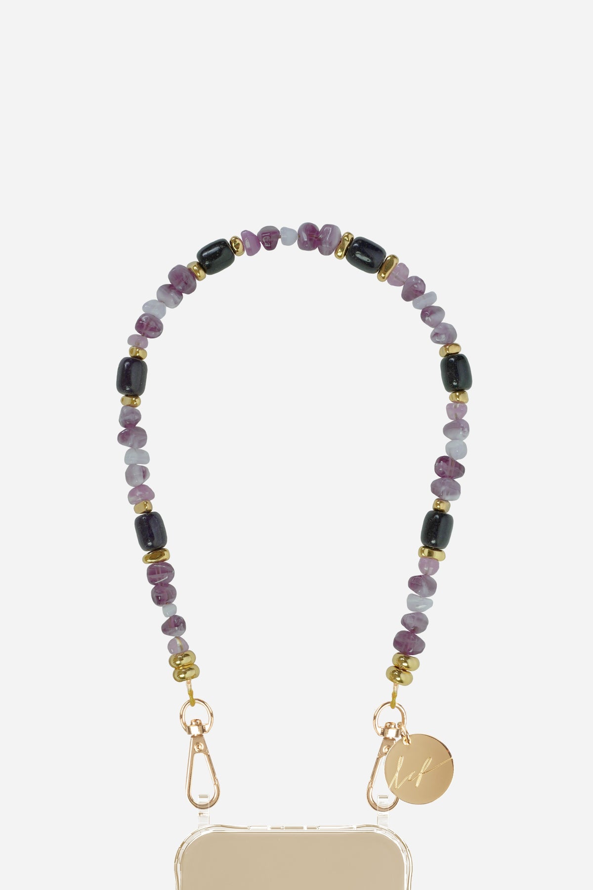 Chaine Courte Lana Violet 40 cm - 2