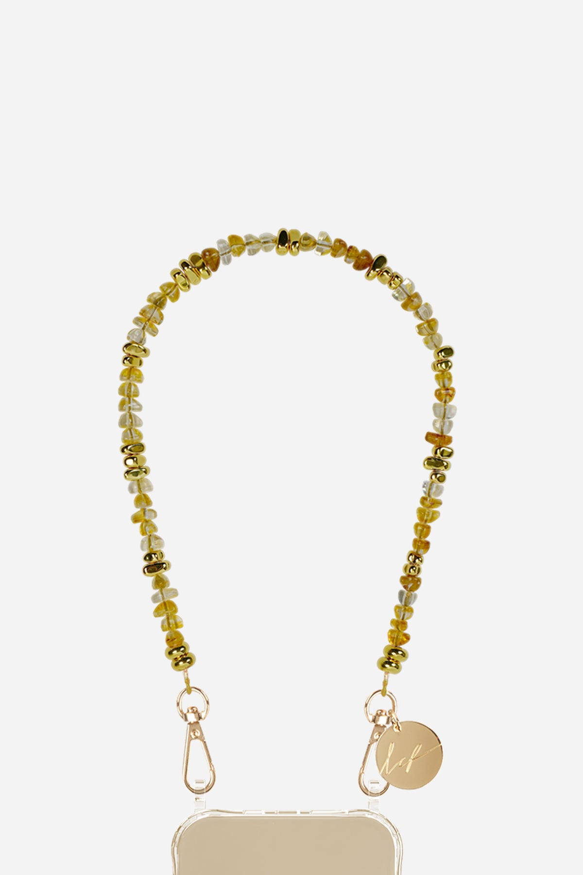 Chaine Courte Liviya Ambre 40 cm - 2