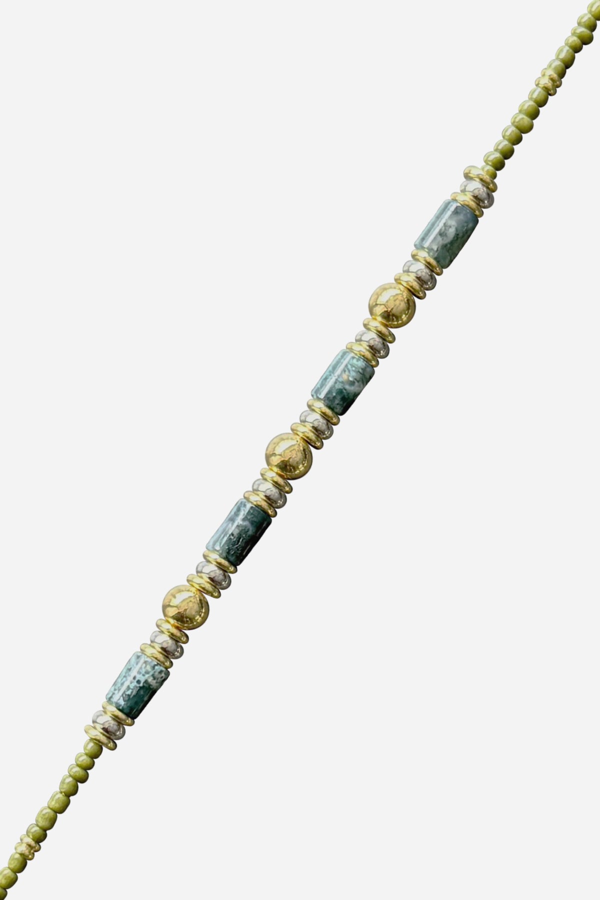 Chaine Longue Avni Kaki 120 cm - 2