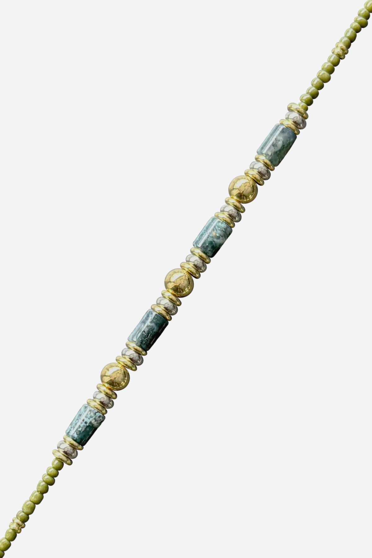 Chaine Longue Avni Kaki 120 cm - 2