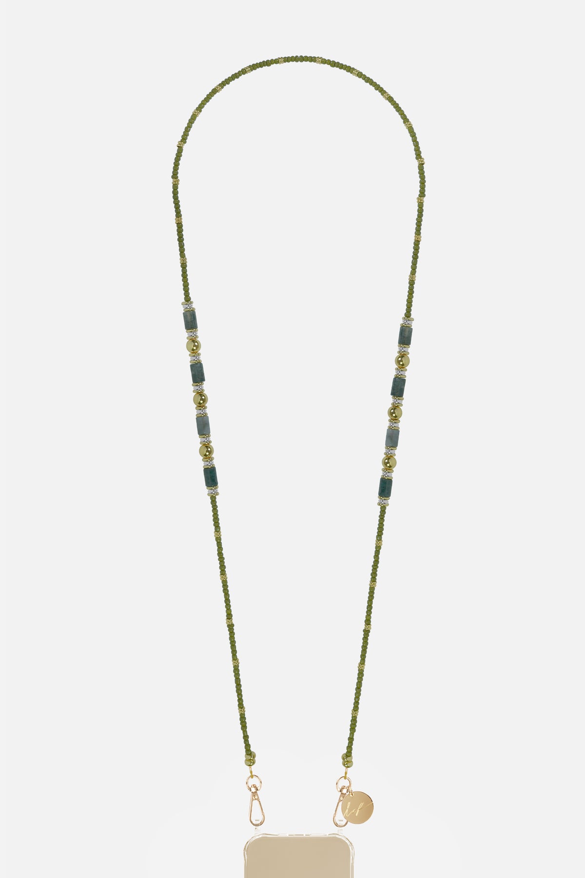 Chaine Longue Avni Kaki 120 cm