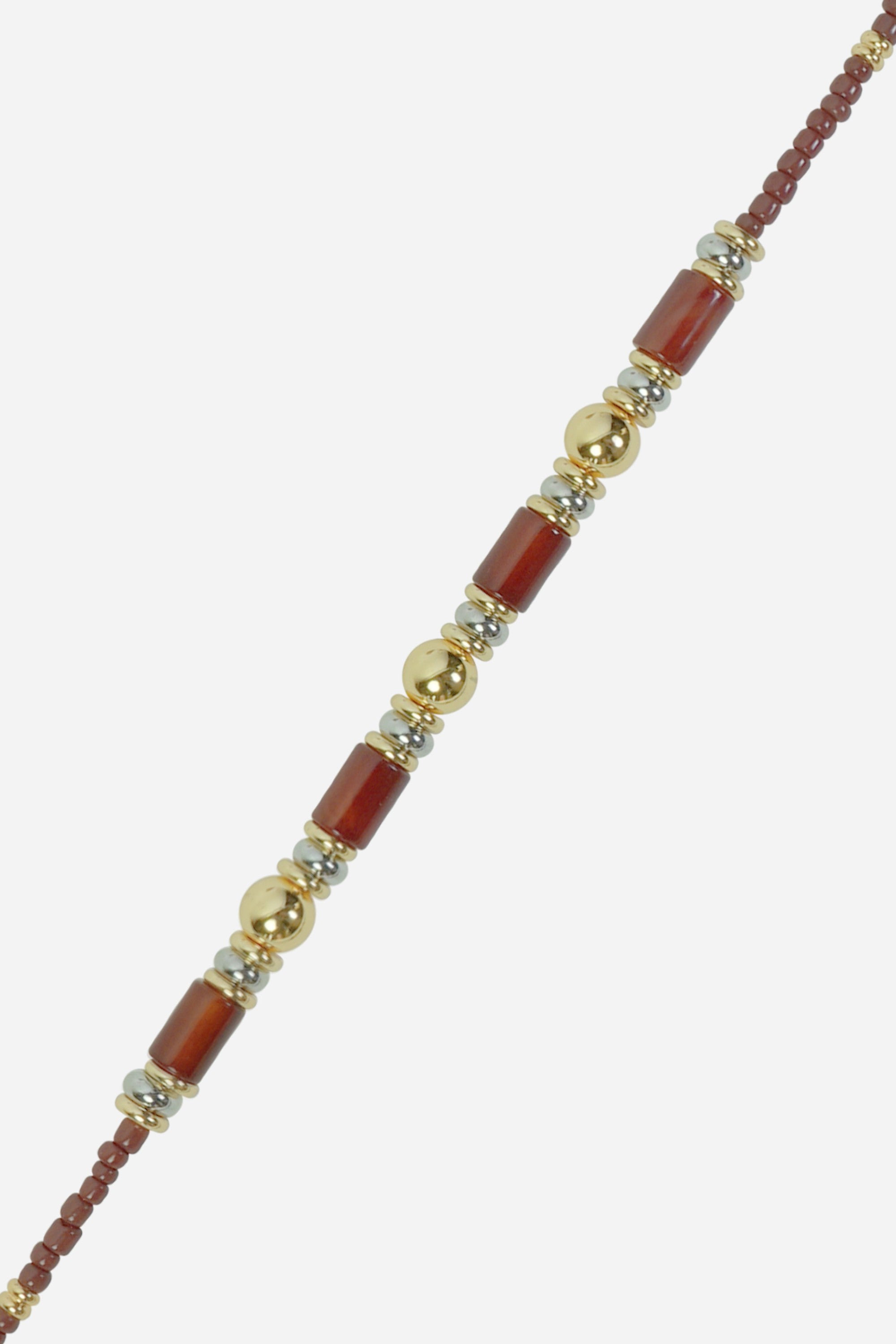 Chaine Longue Avni Bordeaux 120 cm - 2