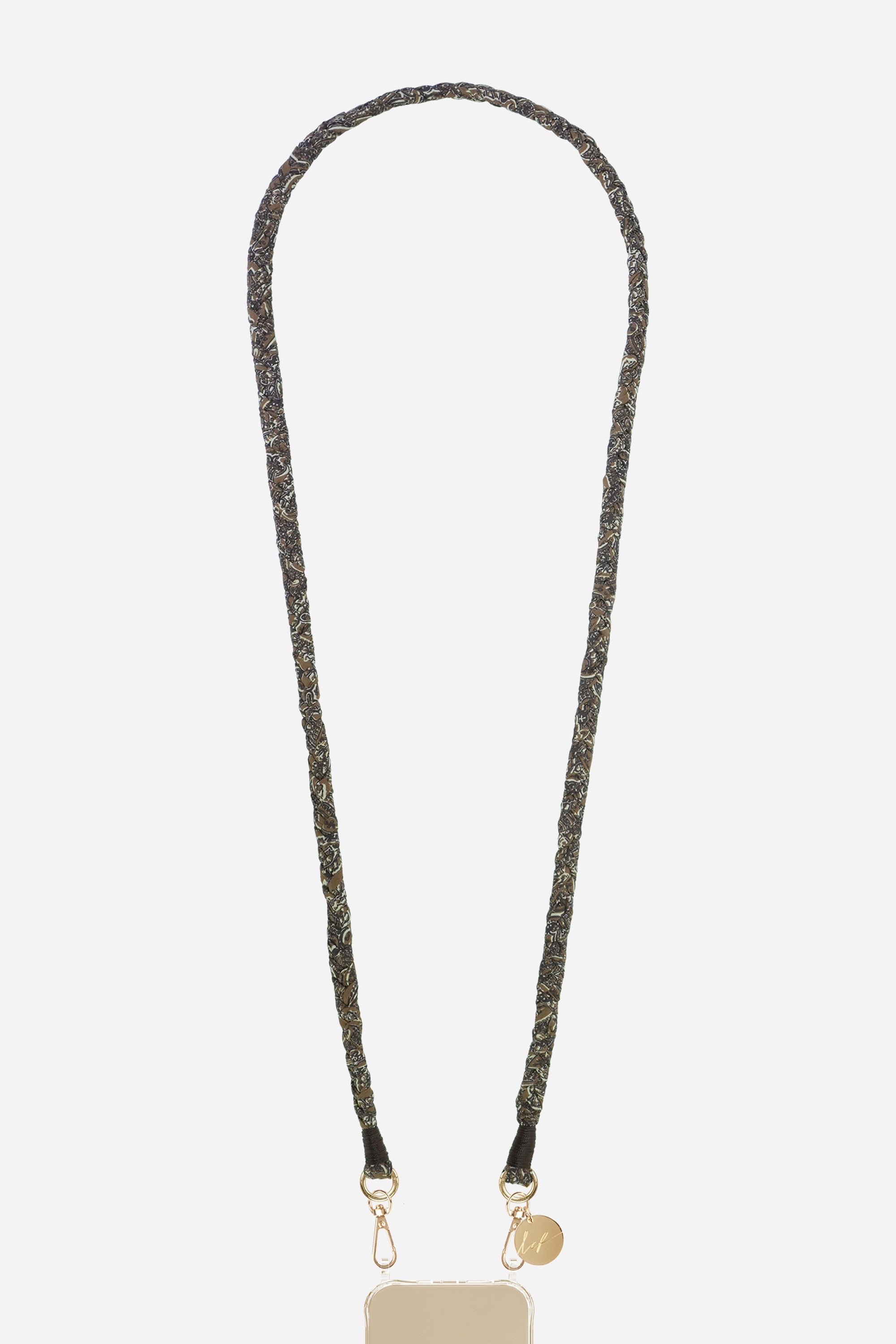 Chaine Longue Darla Marron 120 cm