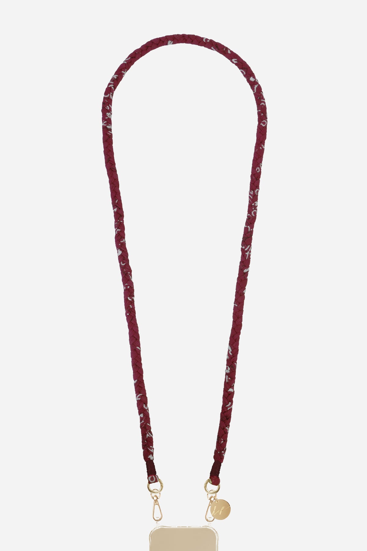 Chaine Longue Della Bordeaux 120 cm