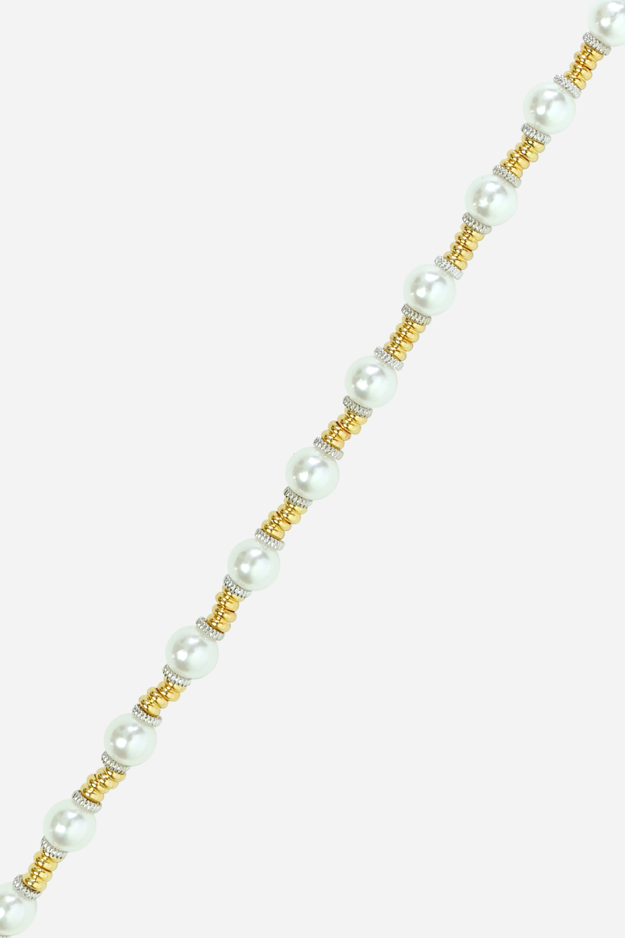 Chaine Longue Ira Blanc 120 cm - 2