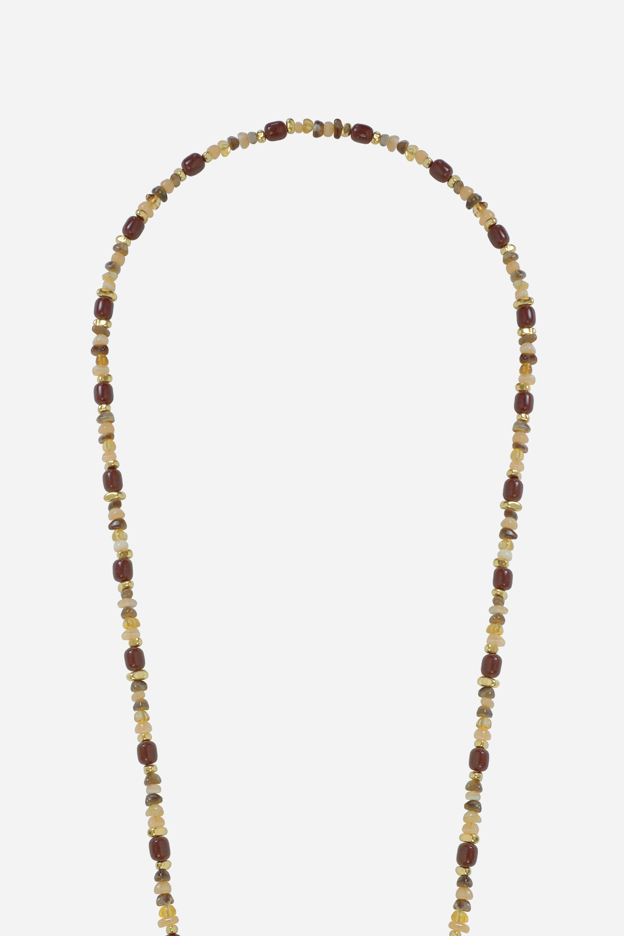 Chaine Longue Lana Marron 120 cm - 3