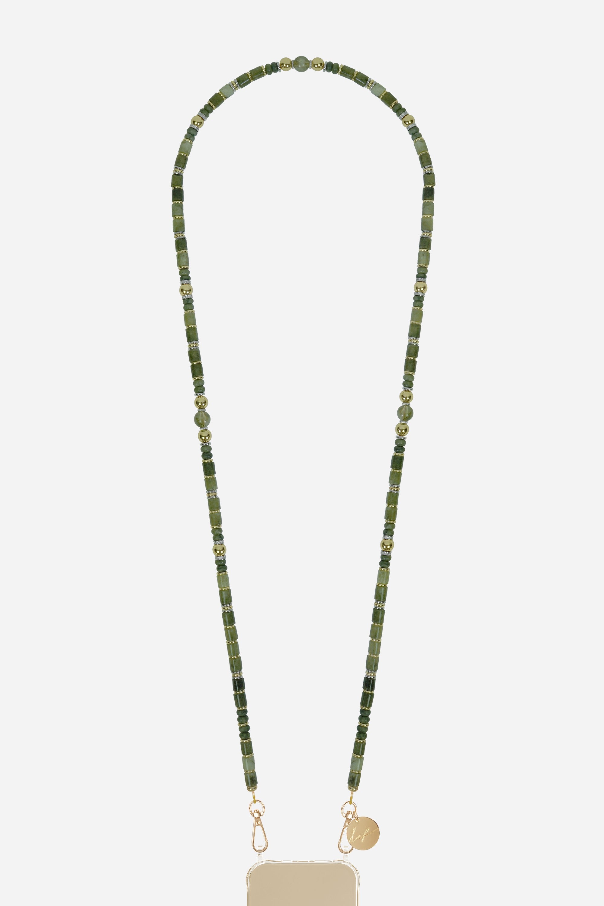 Chaine Longue Navia Kaki 120 cm