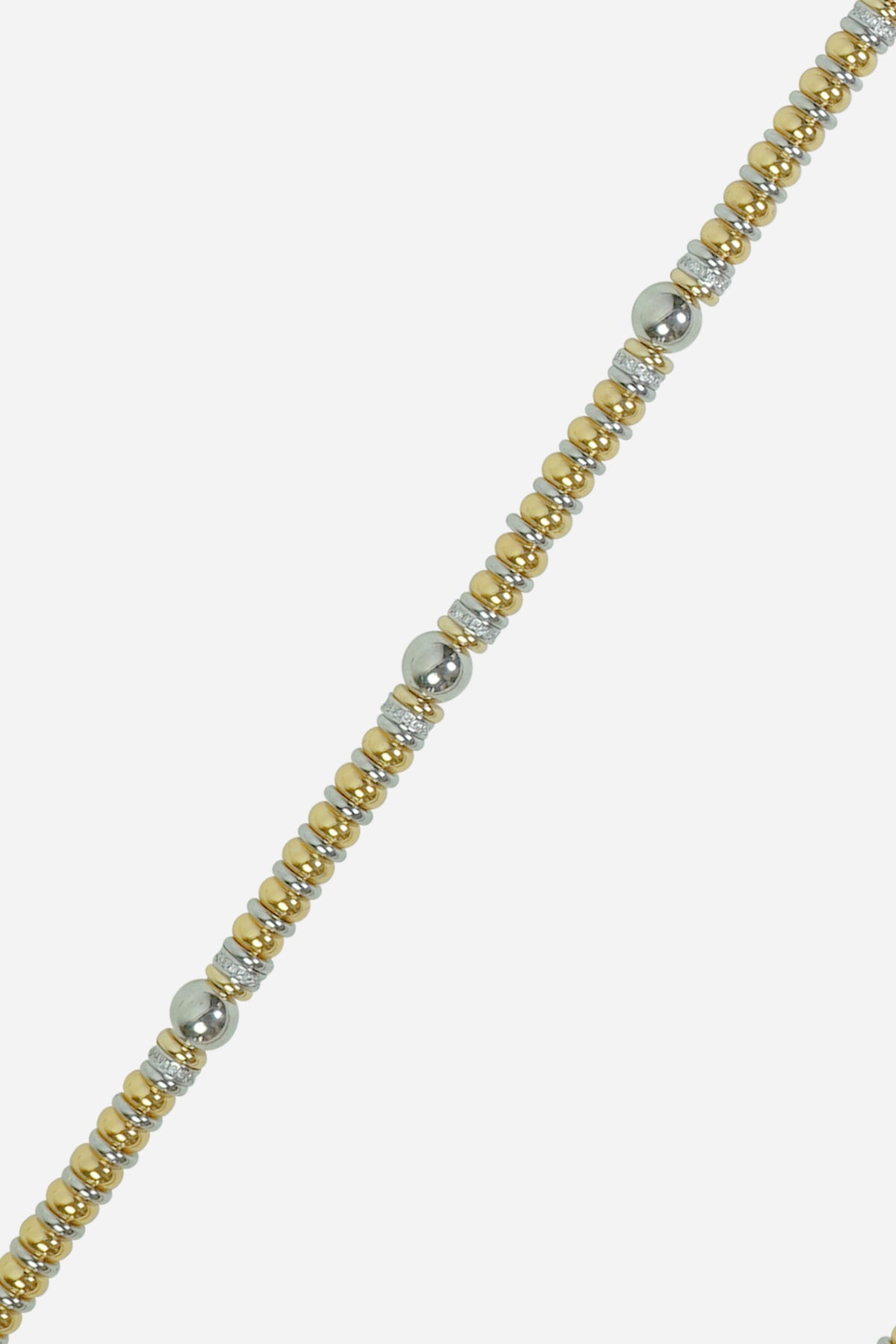 Chaine Longue Tali Dore Argent 120 cm - 2