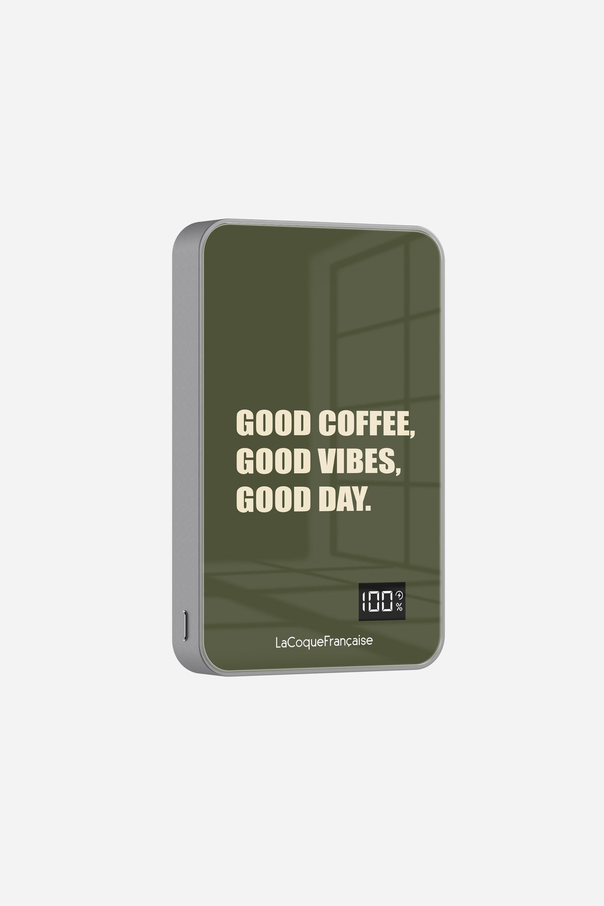 Batterie Magsafe Good Coffee Good Vibe Good Day Kaki 10 000 Mah