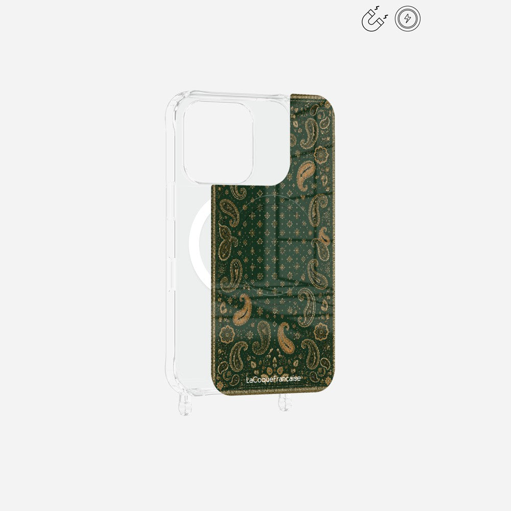 Plaque Magnetique Imprimee Cachemire Vert - 6