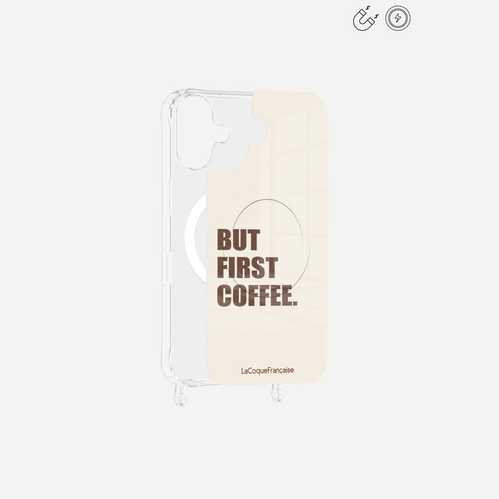 Plaque Magnetique Imprimee But First Coffee - 8