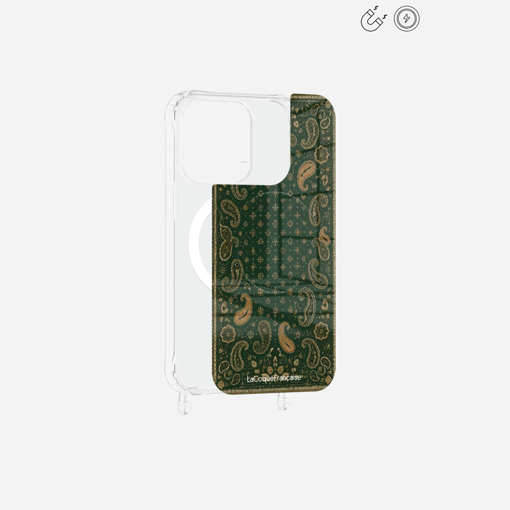 Plaque Magnetique Imprimee Cachemire Vert - 14