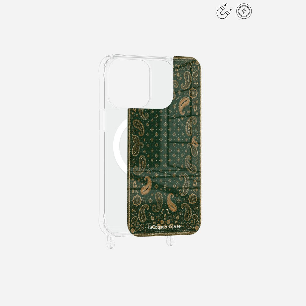 Plaque Magnetique Imprimee Cachemire Vert - 18