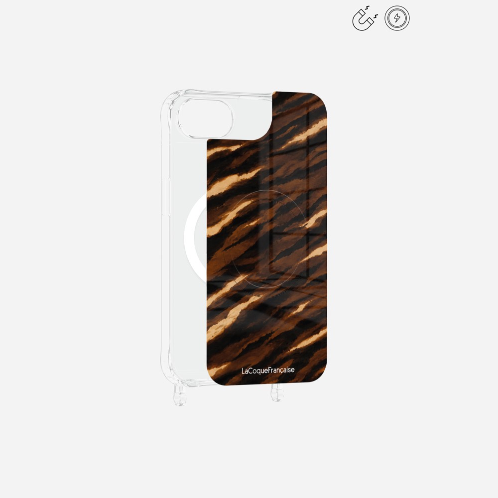 Plaque Magnetique Imprimee Zebre Chocolat Noir - 2