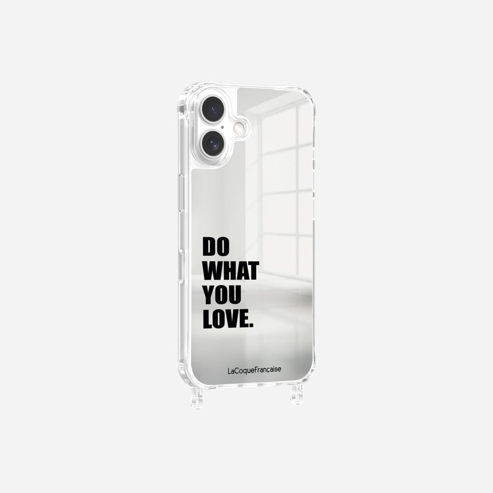 Coque Anneaux Miroir Imprimee Do What You Love - 8