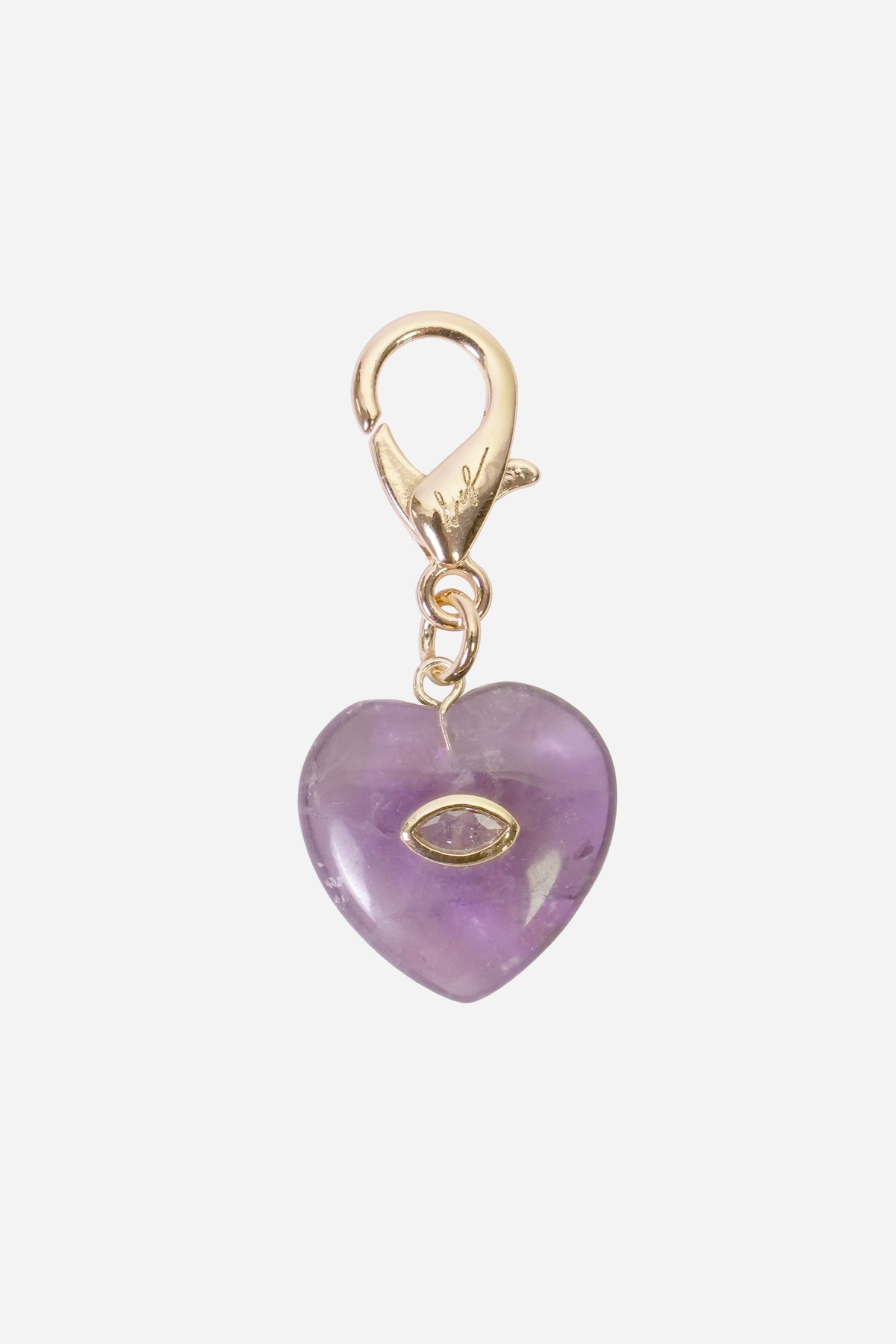 Charms Coeur Violet
