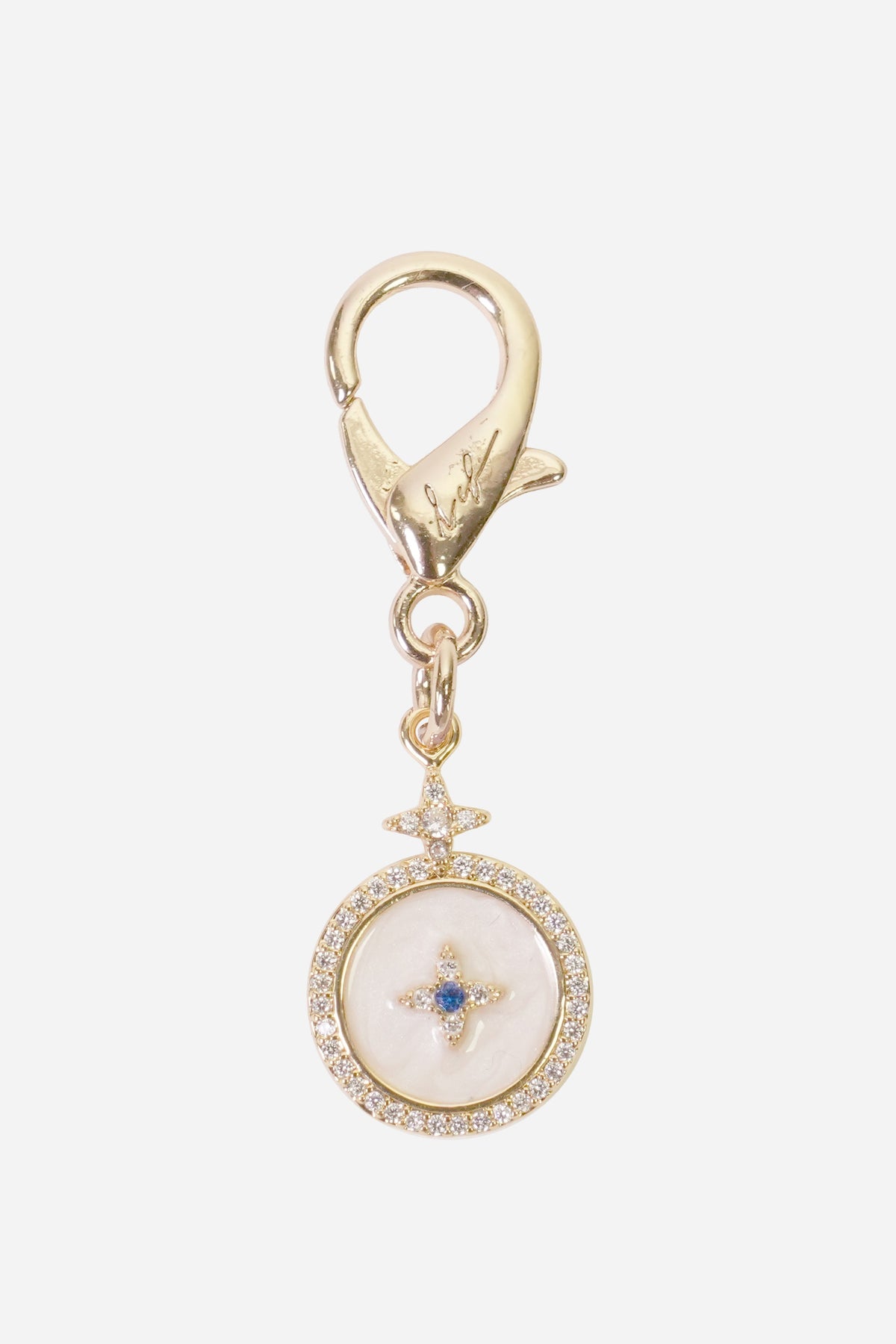 Charms Cercle Nacre Blanc