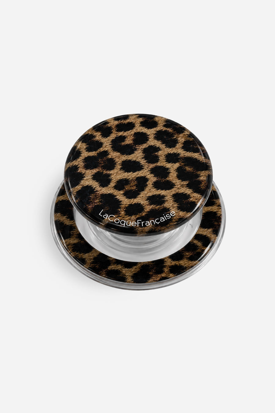 Grip Personnalise Leopard Noir Et Brun Marron 5.5 cm