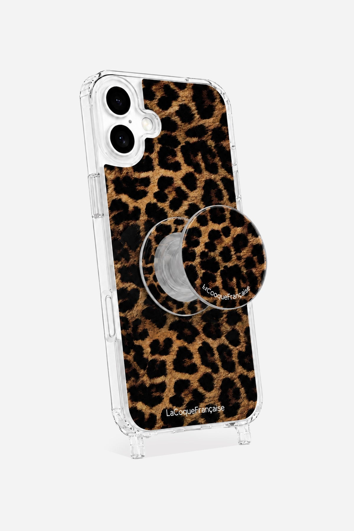 Grip Personnalise Leopard Noir Et Brun Marron 5.5 cm - 2