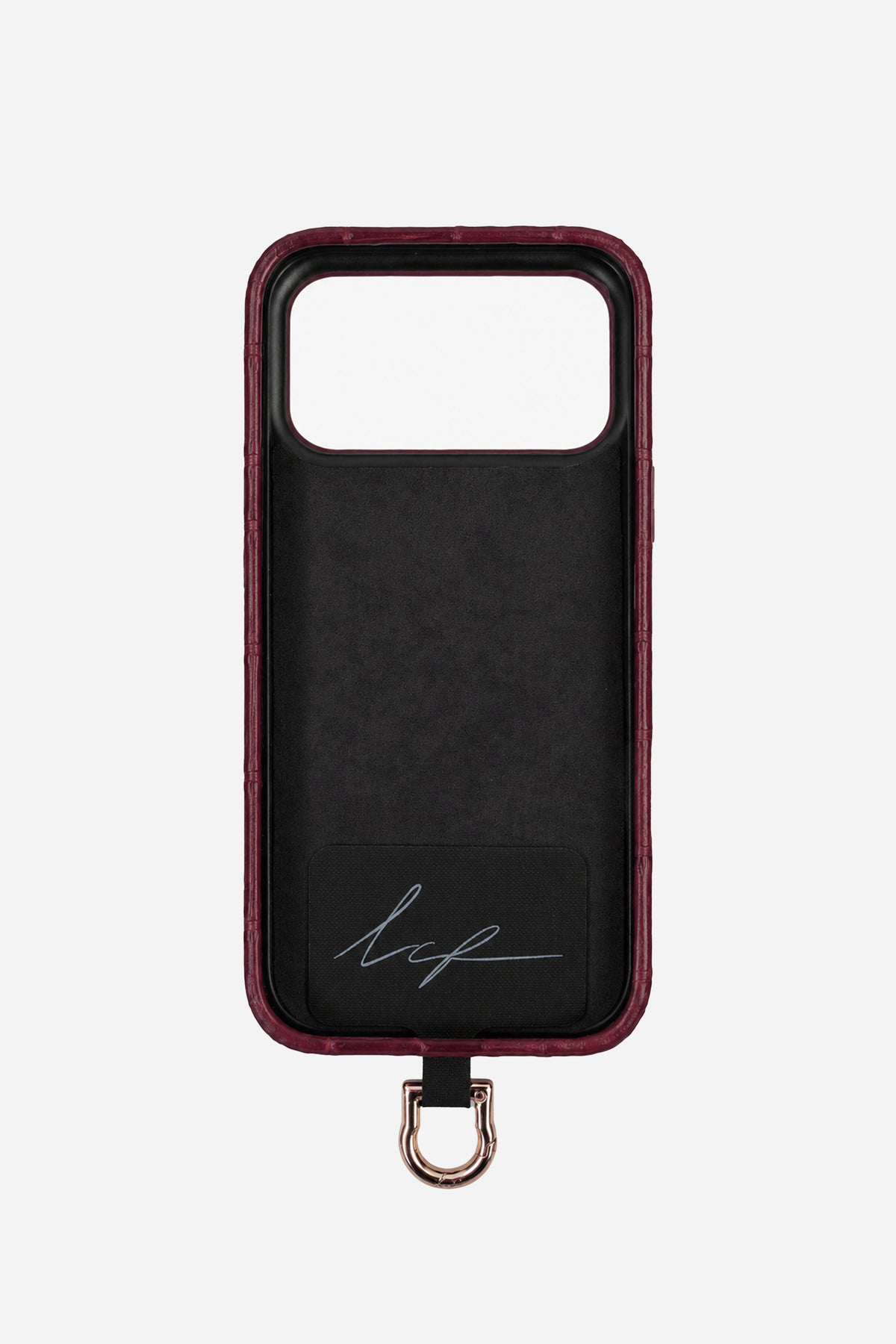 Coque Croco Bordeaux - 10