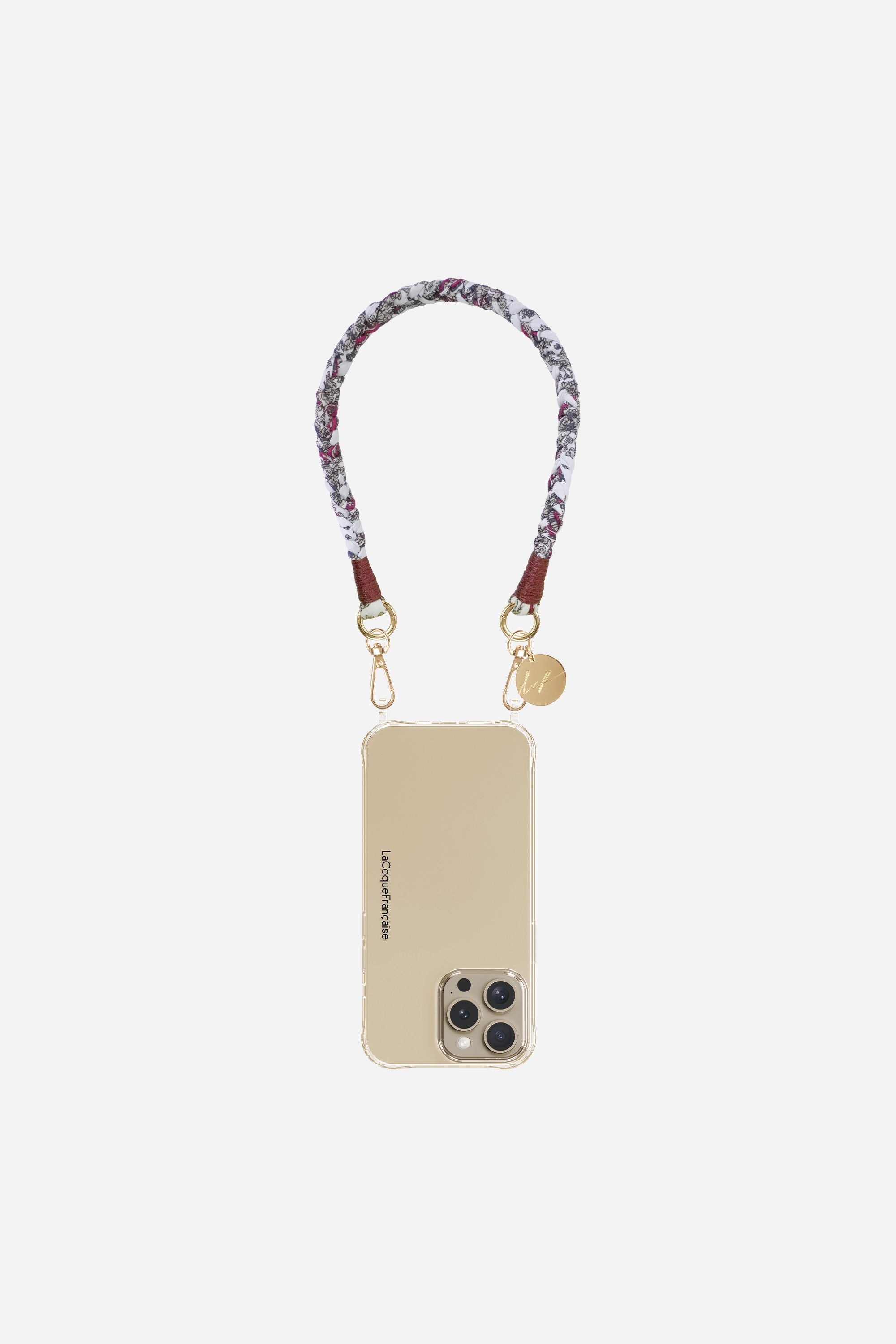 Chaine Courte Darla Blanc 40 cm