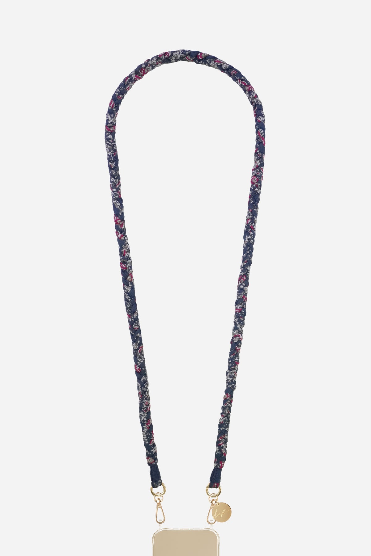 Chaine Longue Darla Bleu 120 cm