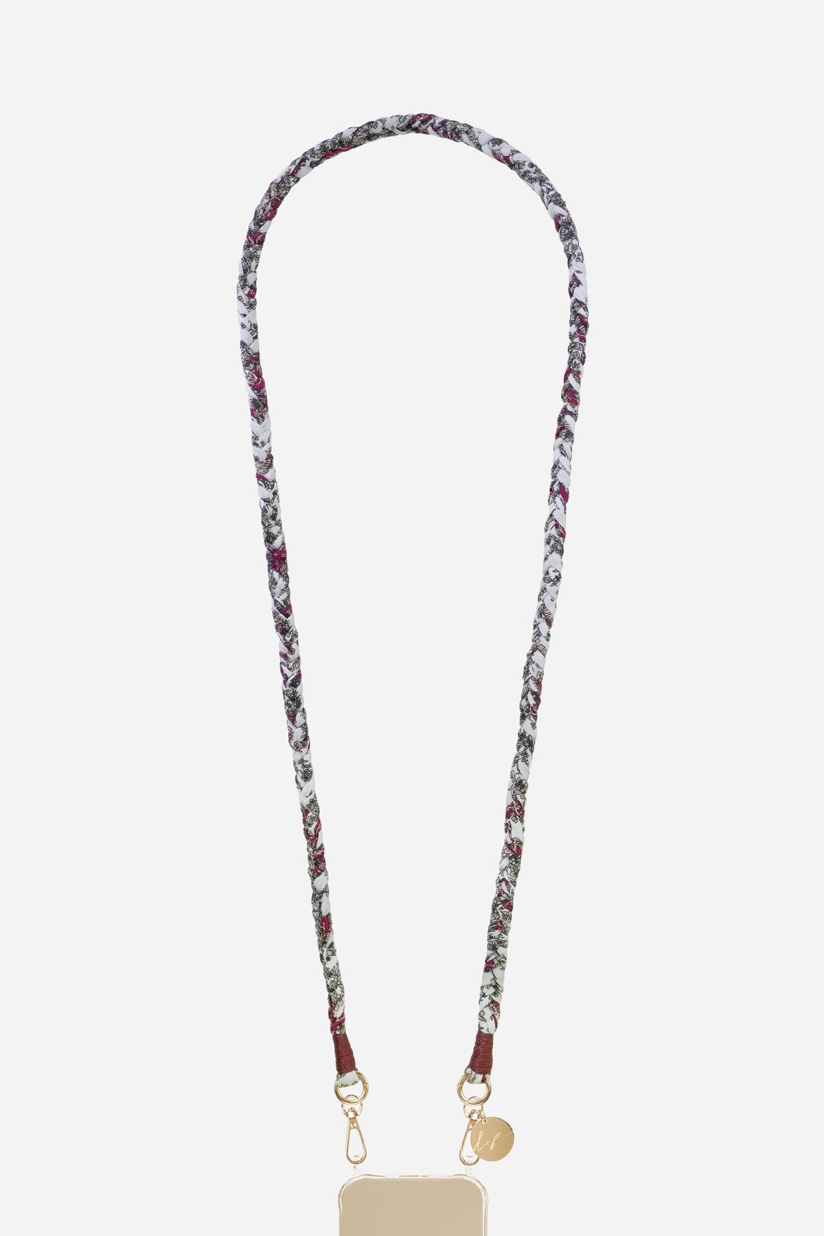 Chaine Longue Darla Blanc 120 cm