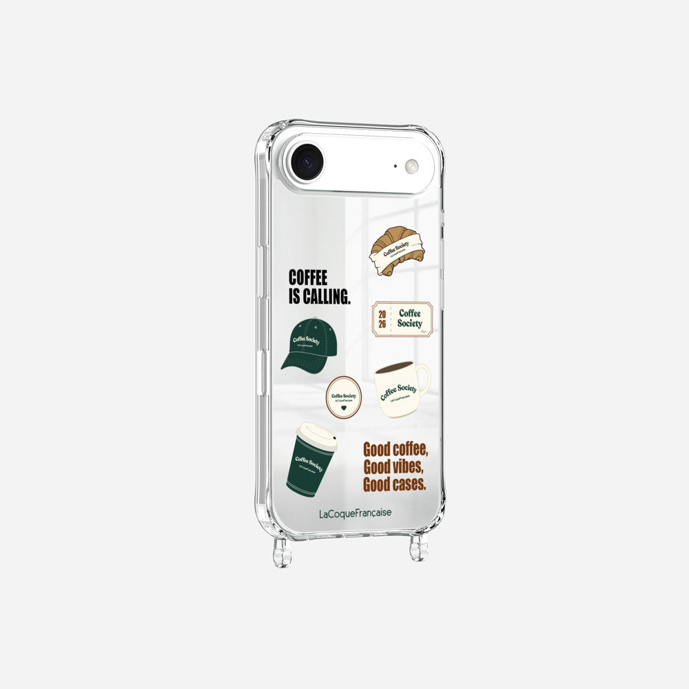 Coque Anneaux Miroir Imprimee Patch Coffee - 4