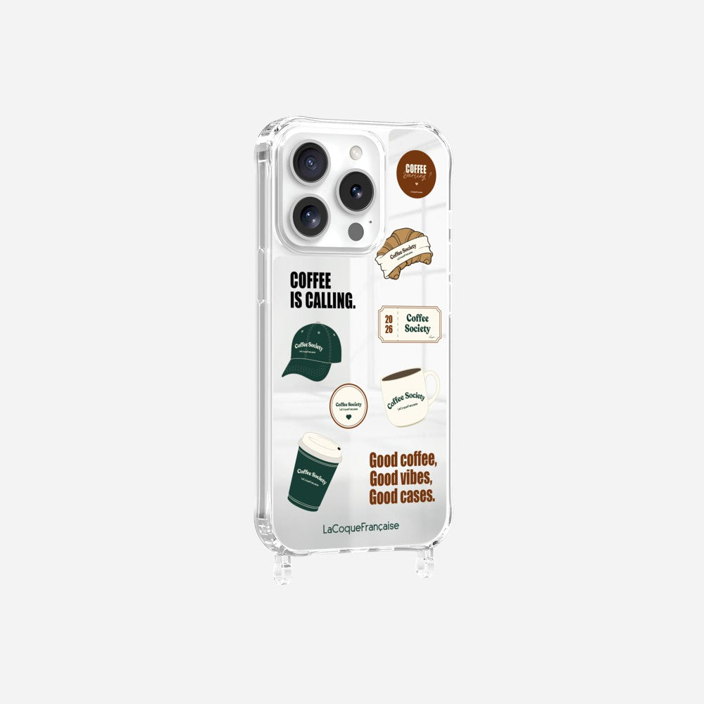 Coque Anneaux Miroir Imprimee Patch Coffee - 10