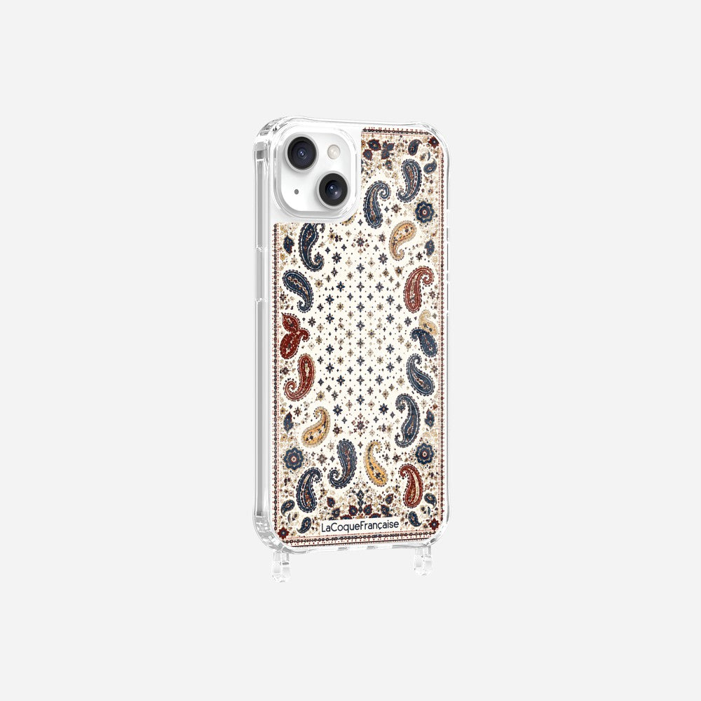 Coque Anneaux Imprimee Cachemire Beige - 15