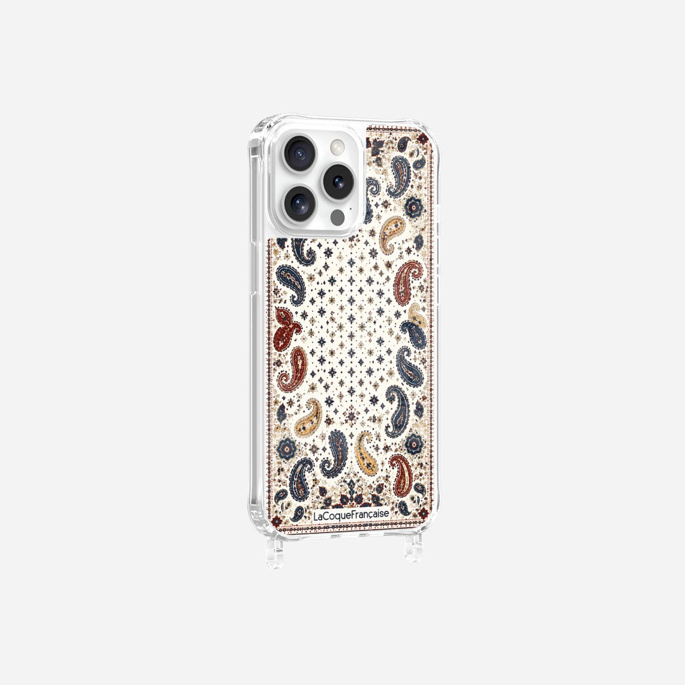 Coque Anneaux Imprimee Cachemire Beige - 9