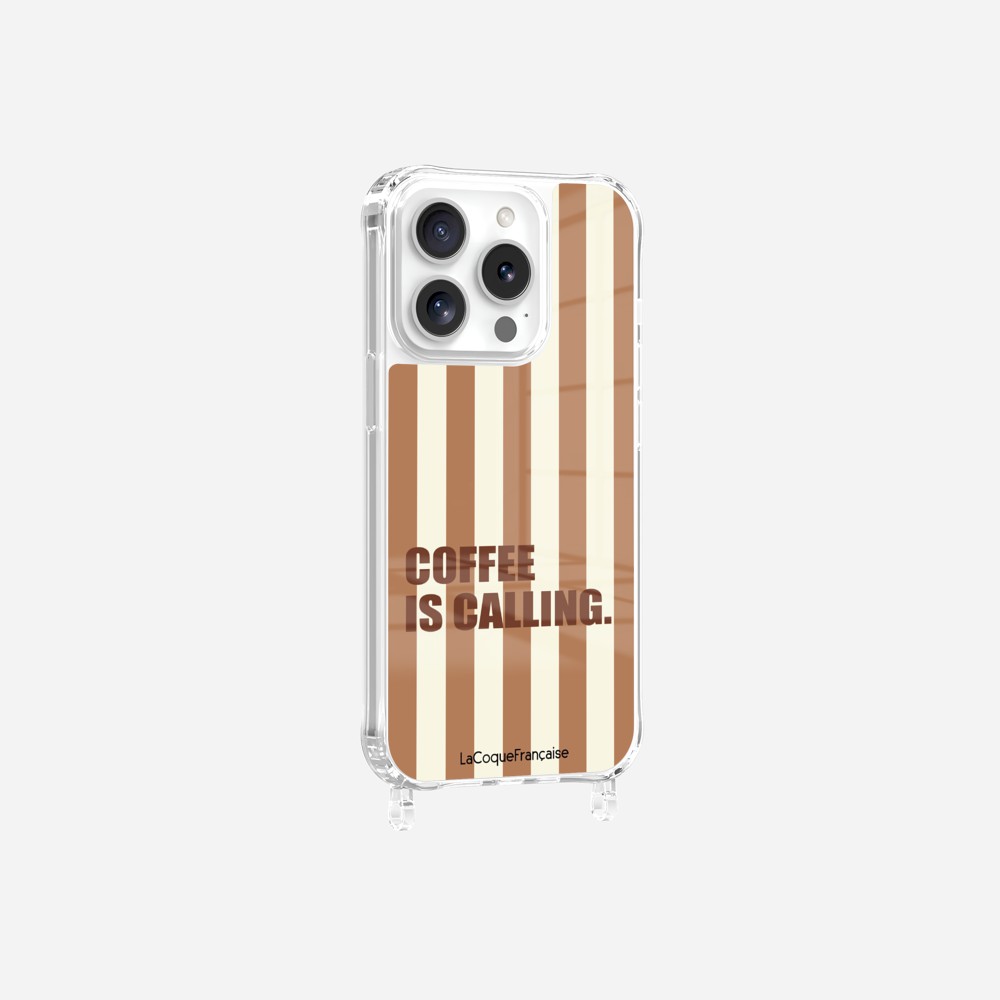 Coque Anneaux Imprimee Coffee Is Calling - 10