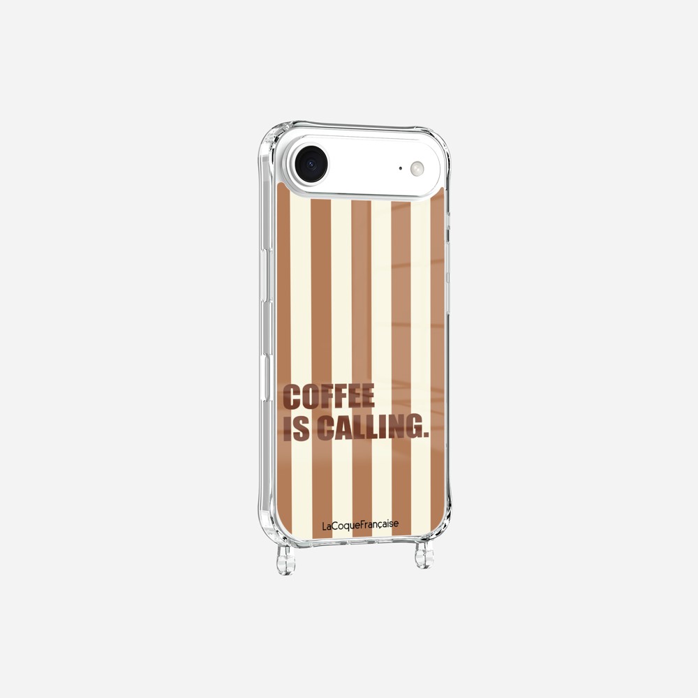Coque Anneaux Imprimee Coffee Is Calling - 4