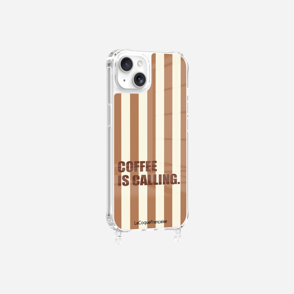 Coque Anneaux Imprimee Coffee Is Calling - 15